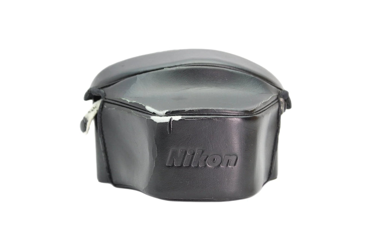 Nikon Black Leather Case - Nikon