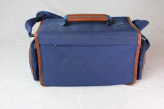 Vintage Flamingo Blue Camera Bag - Flamingo